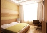 Дизайн спальни в квартире в ЖК «Авеню»